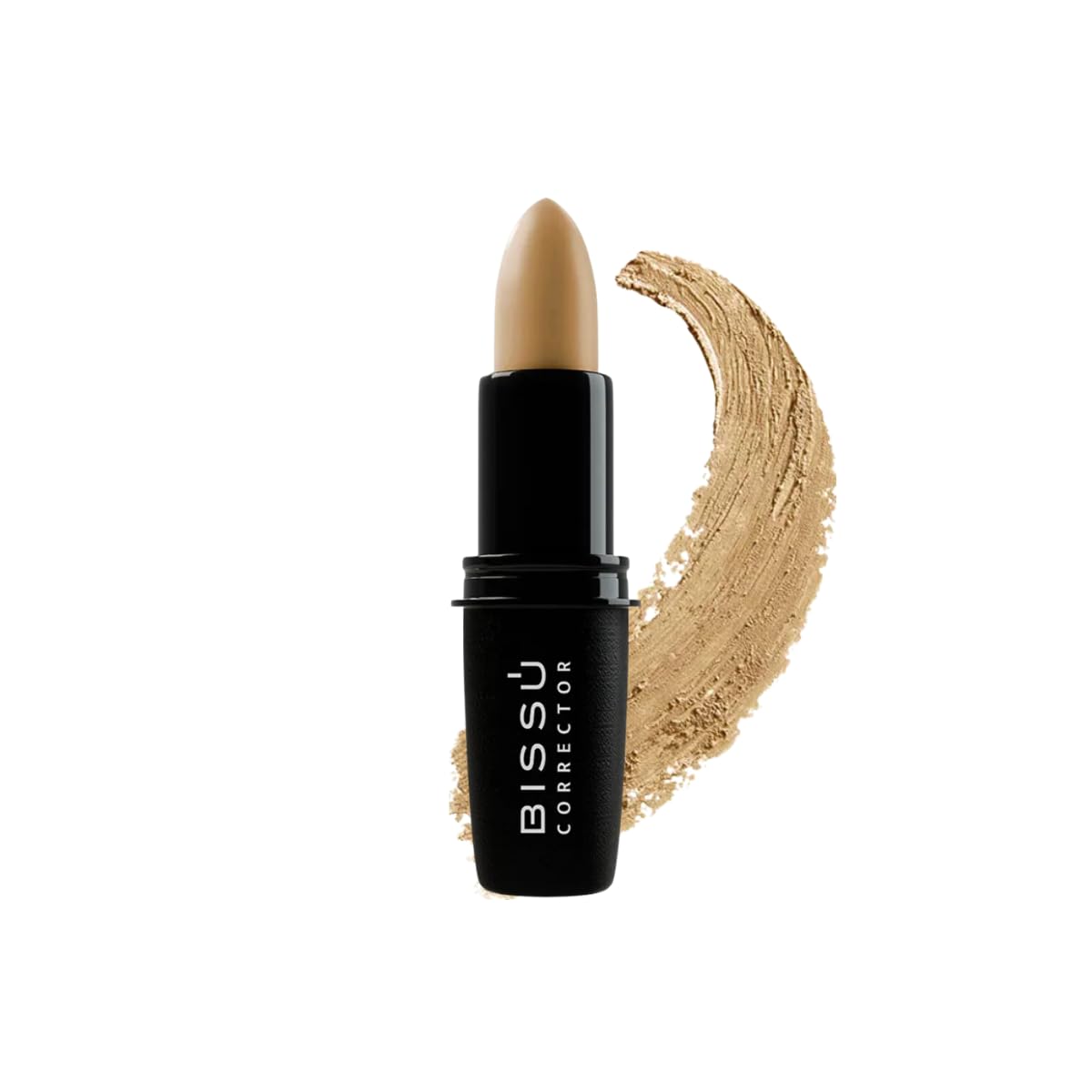 Bissú Stick Correcting Concealer - 15 Versatil Shades, Natural Finish, Contouring, Highlighting, Easy Application, 4,7 grms (Gold Beige, Stick)