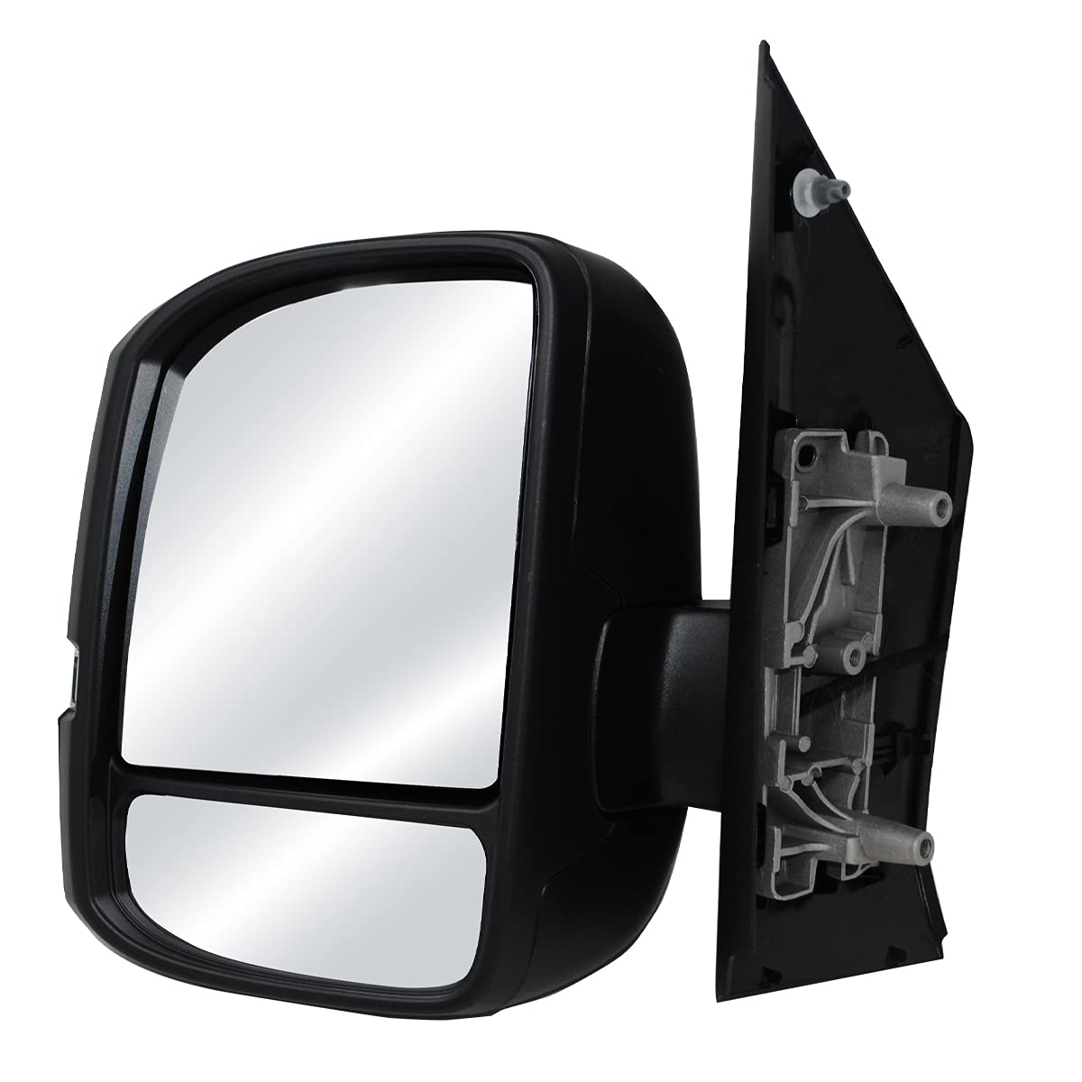 Calotta Specchietto Retrovisore Sinistro Per Fiat Ducato, Peugeot Boxer, Citroen Jumper - Nero, Braccio Lungo - Foto 14