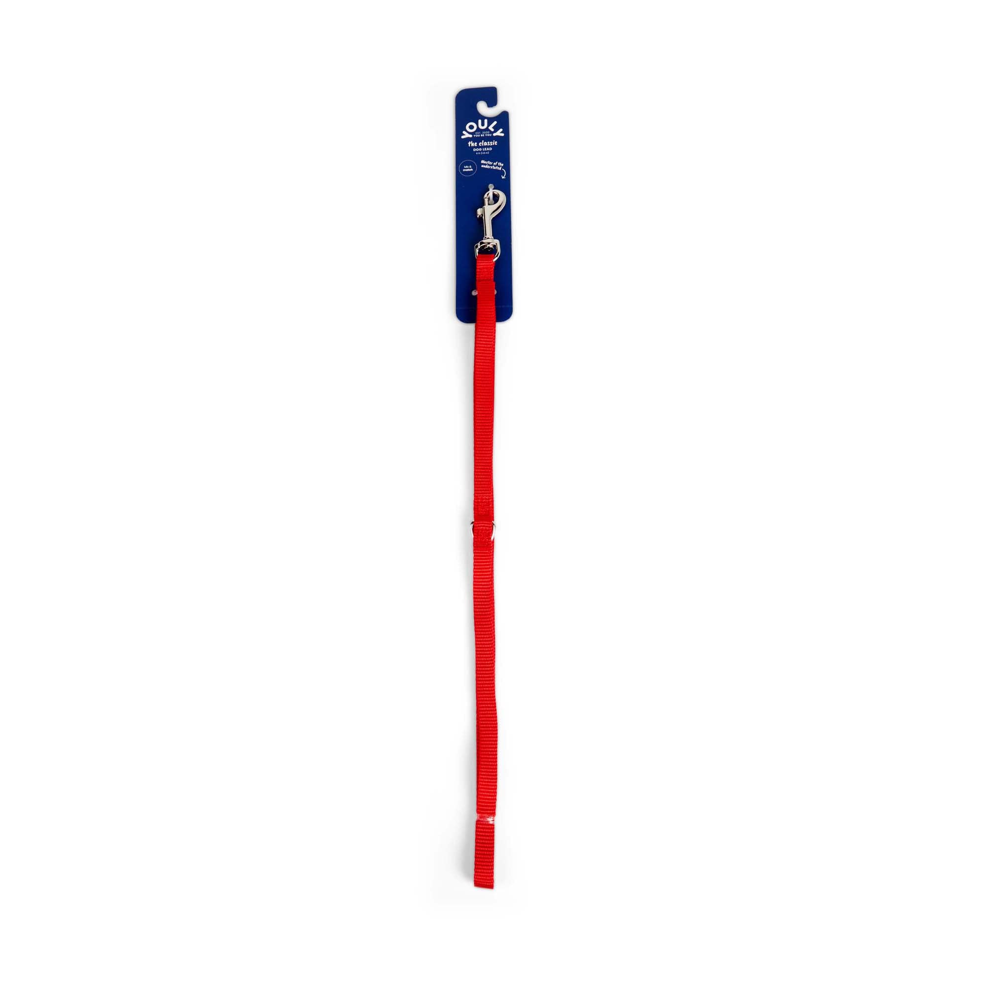 Youly Red Dog Lead 6 ft X-Small