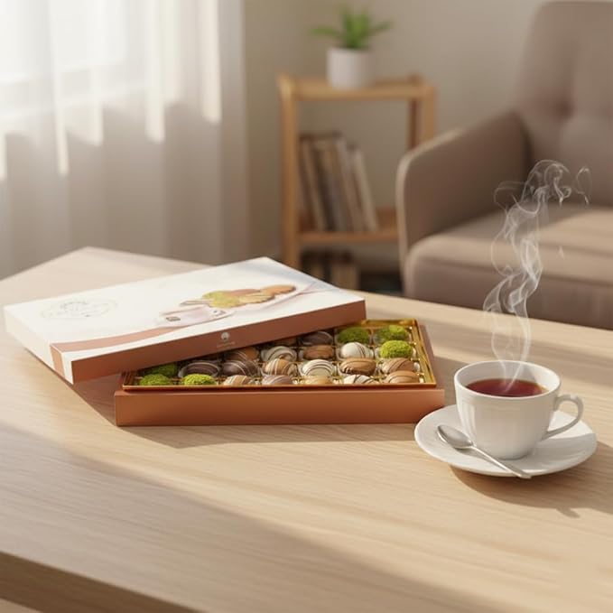 Zaitoune Petit Fours Mixtos Chocolate y Pistacho - 12 oz miniatura 3