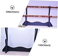 Vista 9 de Flauta de pared estante de exhibición de diseño simple flauta fácil instalar para dormitorio sala de estudio