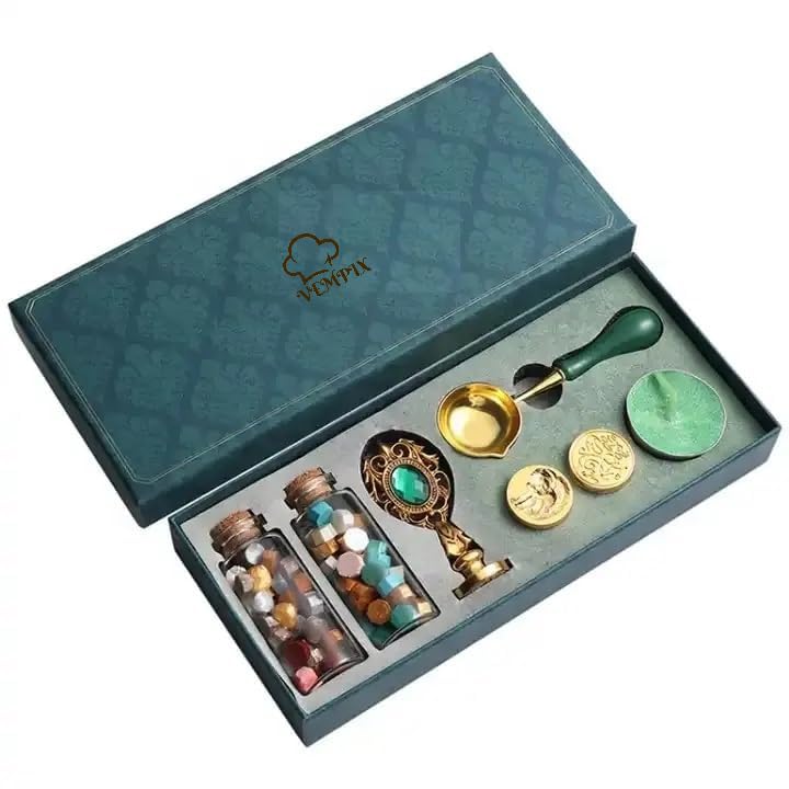 Wax Seal Stamp Kit, Wax Seal Kit, Seal Stamp Kit, Wax Seal Stamp with Sealing (Model Numder - 3)-image-49
