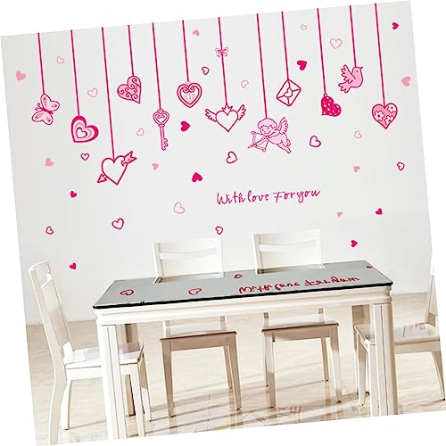 Décalcomanies cœur Saint-Valentin et sticker mural intérieur festive - 3