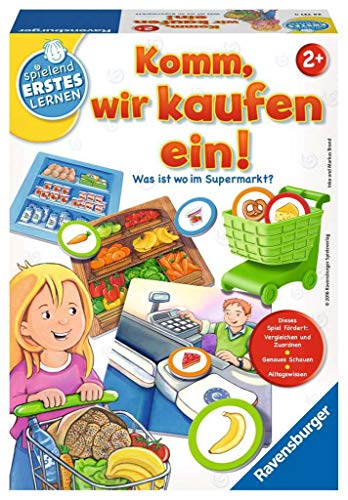 Ravensburger Kinderspiele 24721 Spielen Spielend Erstes Lernen: Komm, wir kaufen EIN