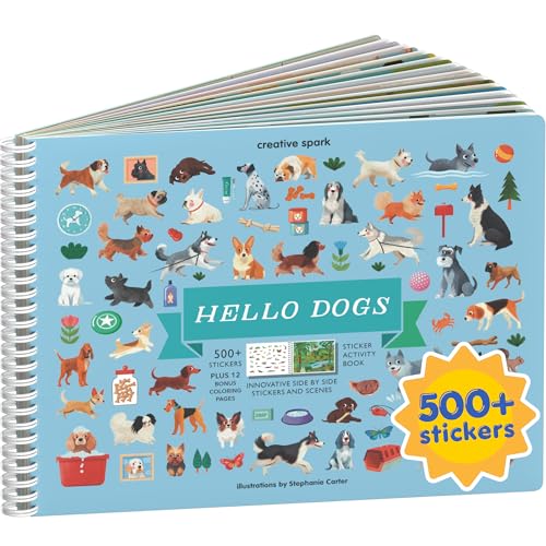 Cupkin Hello Dogs Coloring & Sticker Activity Book