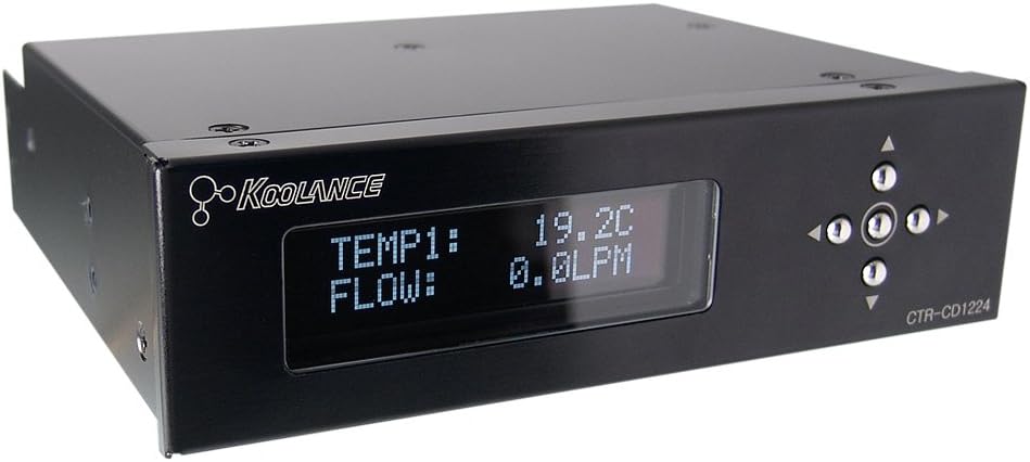 Koolance 12V or 24V Pump & Fan Controller with Display
