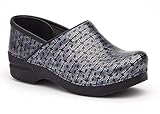 Dansko Women's Motif Patent Professional Clogs - 8.5-9 B(M) US