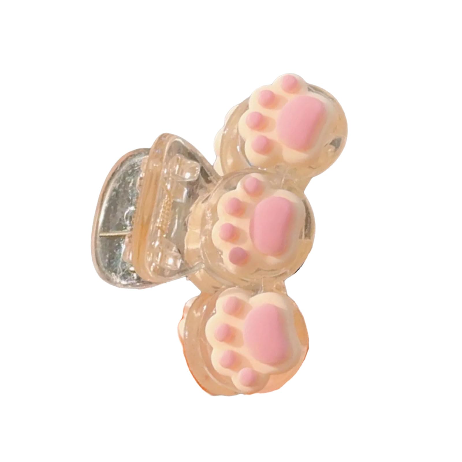 YUXITA Cartoon Paws Design Small Hair Clip For Women Strong Hair Accessories Multiple Colors