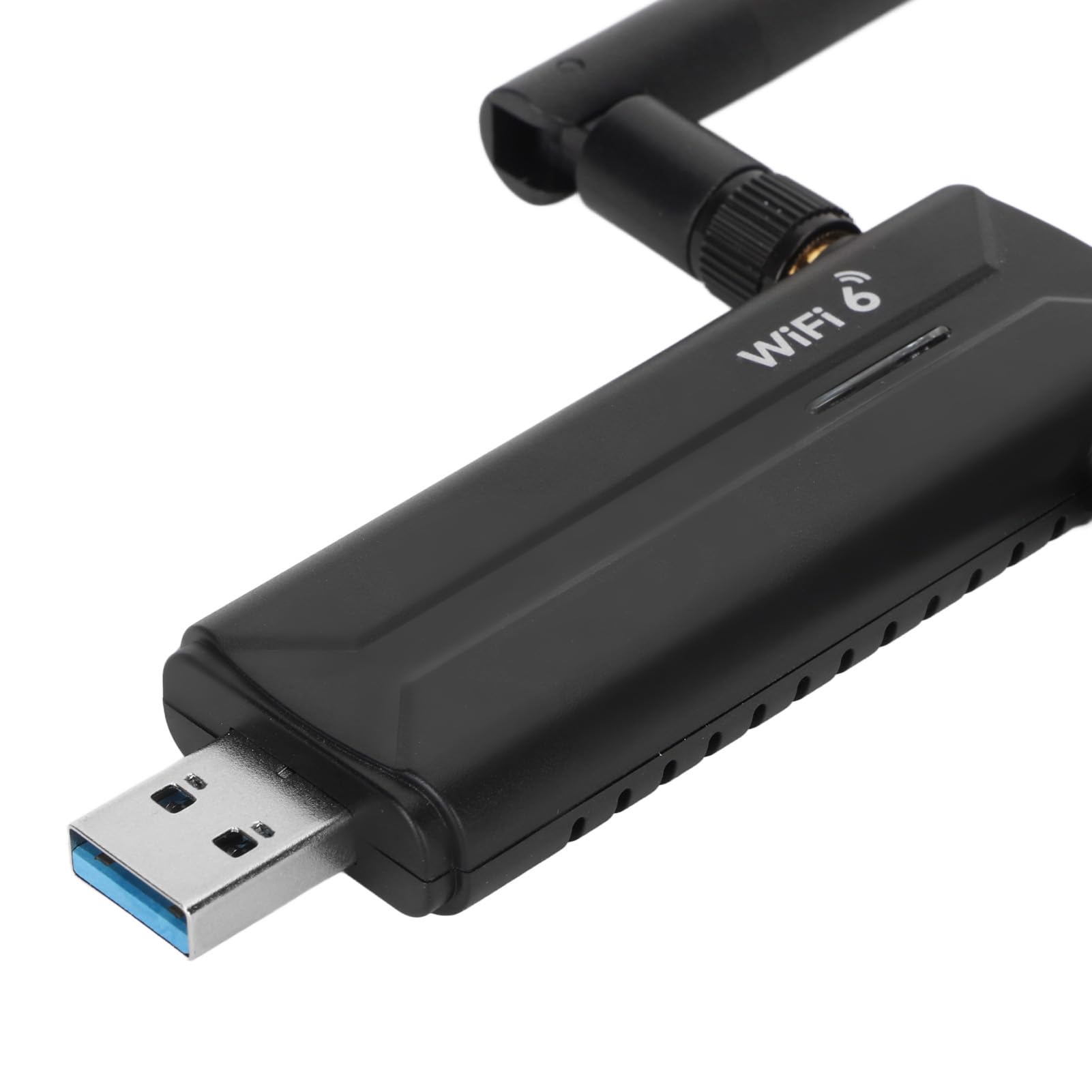 Adaptateur WiFi 6 USB3.0 pour PC, Adaptateur WiFi AX5400M Triple Bande 6 GHz 5 GHz 2,4 GHz, Adaptateur Réseau sans Fil avec 2 Antennes 6 DBi, Prend en Charge 11, 10