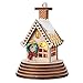 Ginger Cottages Elf Cottage (Illuminated) Ornaments for Christmas Tree