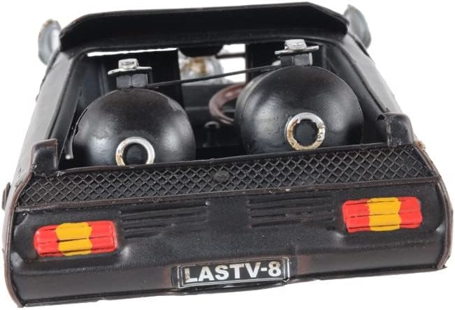 HomeRoots 4" Gray Metal Hand Painted Model Car Tabletop Sculpture