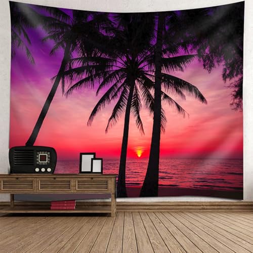 Tapisserie murale paysage de mer 200x200cm pour décoration grand format