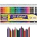 June Gold 36 Assorted Colored 2.0 mm Mechanical Pencils, Bold Thickness, 36 Unique Colors, Built in Sharpeners