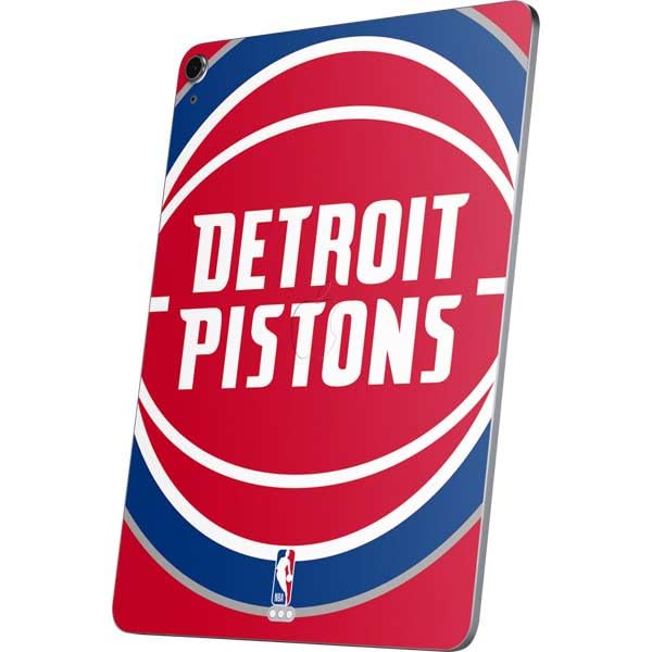 Skinit Decal Tablet Skin Compatible with iPad Air 11in (2024-2025) - Officially Licensed NBA Detroit Pistons Large Logo Design
