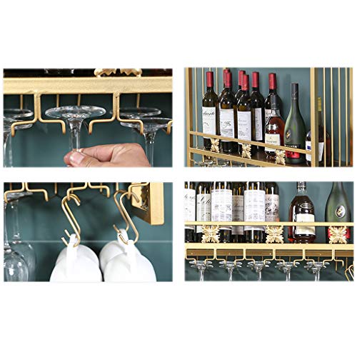Double couche de rangement pour cette étagère à vin murale spéciale gain de place - 7