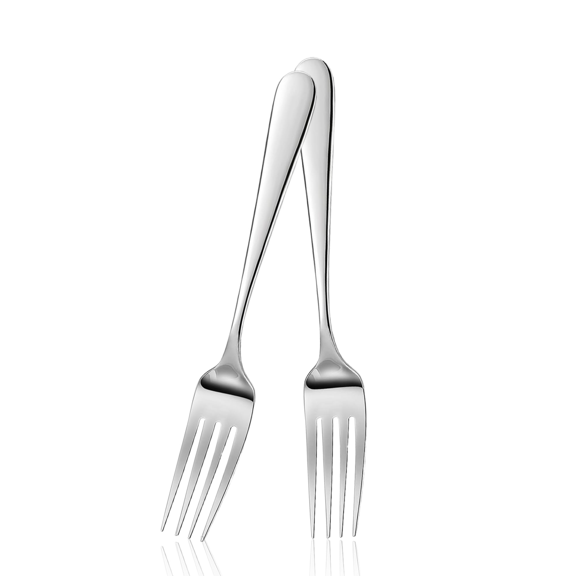 ATB Dinner Forks 8 Inches Stainless Steel Forks Silverware Kitchen Forks Heavy Duty Metal Forks For Home, Kitchen Or Restaurant, Dishwasher Safe (6) — Amazon image 8