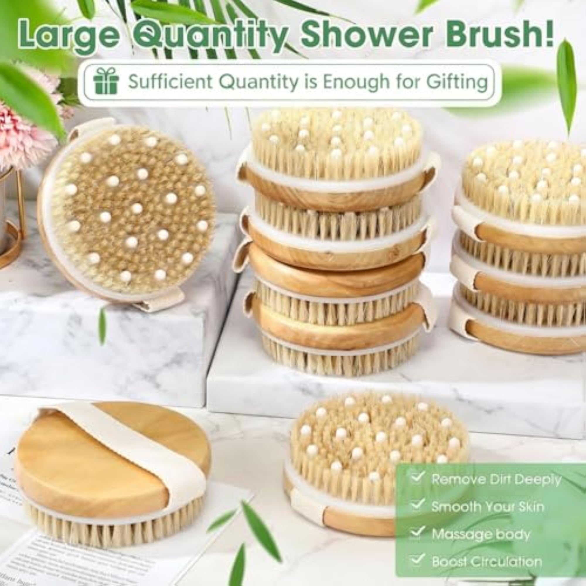 10 Pcs Exfoliating Body Scrubber