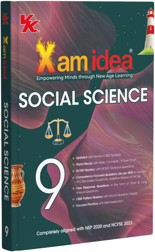 Xamidea Xam idea Social Science Class 9 Book | CBSE Board | Chapterwise Question Bank | Based on Revised CBSE Syllabus | NCERT Questions Included | 2023-24 Exam