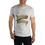 Harry Potter Mischief Managed Juniors T-Shirt (White, Medium)