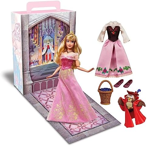 Disney Store Official Rapunzel Story Doll for Kids, Tangled, 28cm/11, Fully Poseable Toy with Accessories, Suitable for Ages 3+