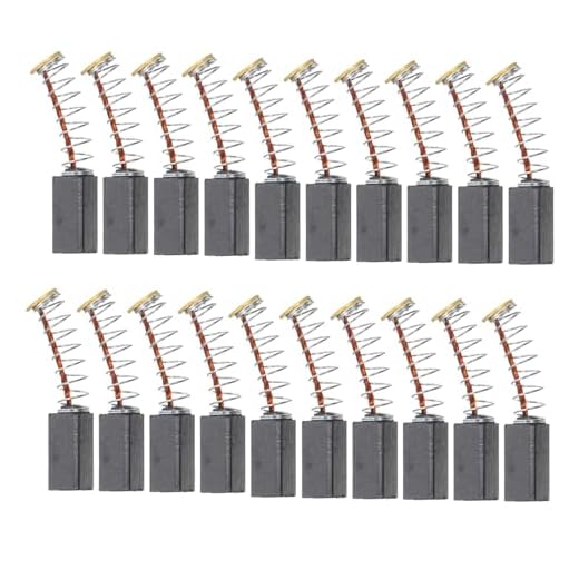 WOONEKY 20Pcs Carbon Brushes for Motors