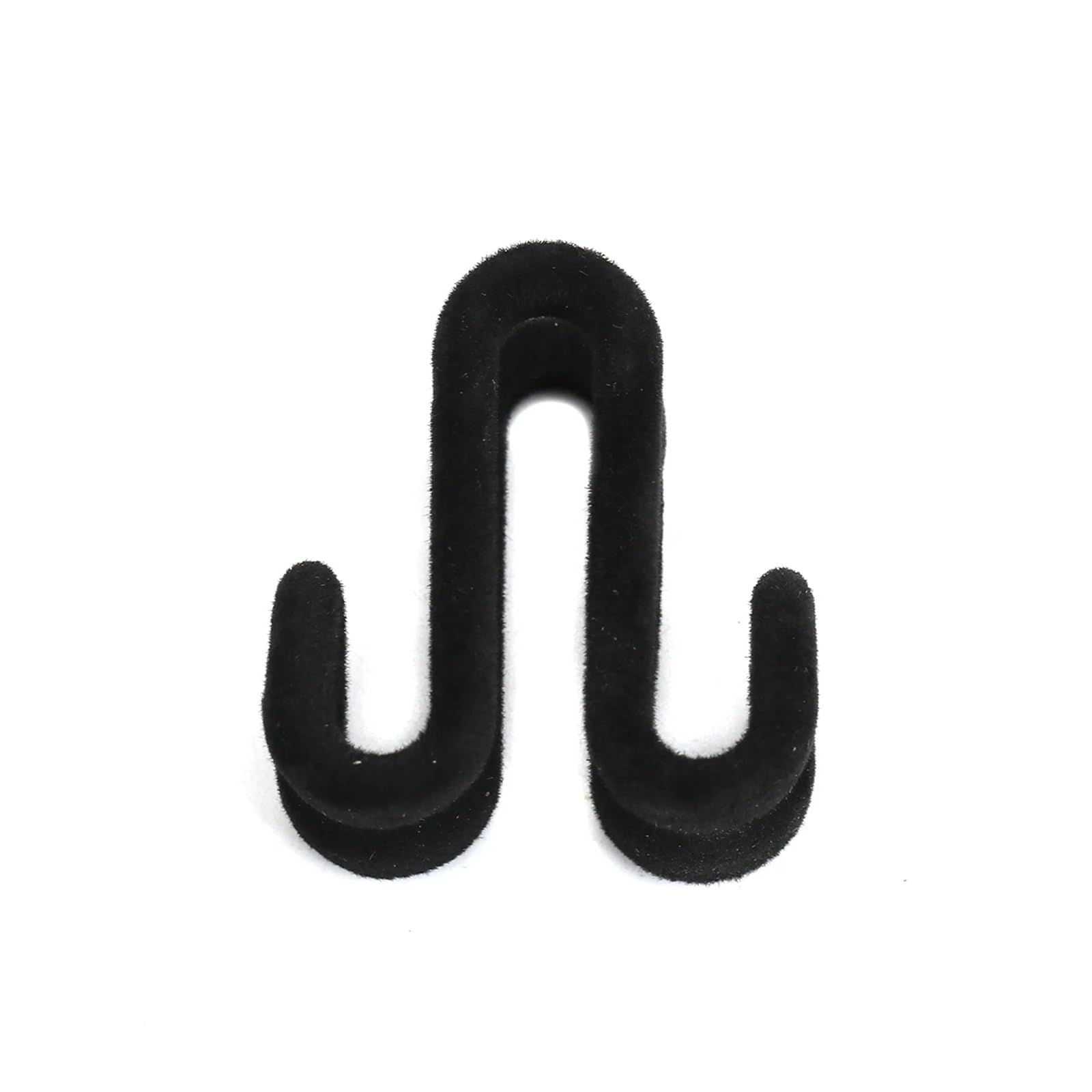 Hangers for Clothes Space Savers 20PC Plastic Flocking Dual Hook Multifunctional Portable Hooks Clothes Bags Hangers Drying Racks Wardrobe Storage Rack(Color04)