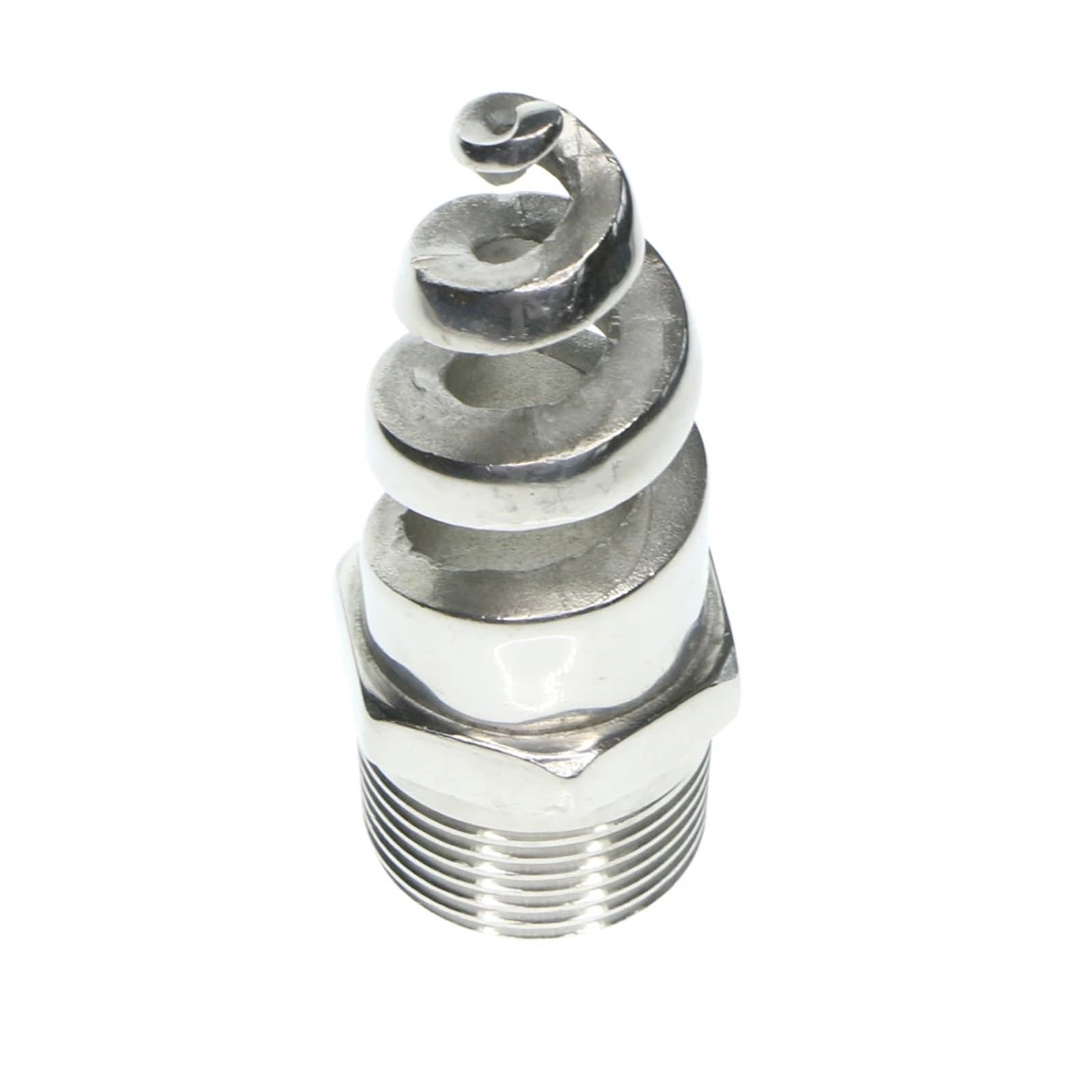 Evwgnpqrv One Color Full Cone Spiral Nozzles, Spiral Cone Spray Nozzle Stainless Steel Sprinkler Head