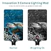 fourq HD Underwater Fishing Camera - IP68 Waterproof for Saltwater Fishing & Aquaculture Survey (Fish/Crab), 4.3 Screen w/5000mAh & 100ft Cable | 4 IR Lights for Boat Lake Kayak Ice Fishing