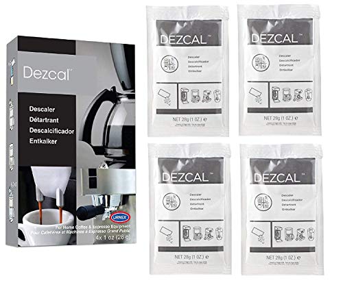 Urnex Dezcal Coffee and Espresso Descaler and Cleaner - 3 Pack - Activated Scale Remover Use with Home Coffee Brewers Espresso Machines Pod Machines Capsule Machines Kettles Garmet Steamers - Thumbnail 3