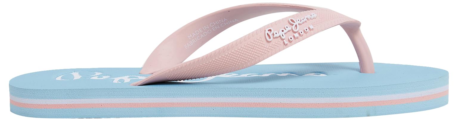 Pepe Jeans Bay Beach Brand G, Chanclas Niñas