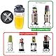 Ersatzteile Zubehör für Nutribullet Mixer, Extraktor Klinge und 950ml Becher mit Flip-Top Becherdeckel Kompatibel mit NutriBullet 600 W/Pro 900 W Elektrischer Mixer, Nutribullet Mixer Zubehör Ersatz