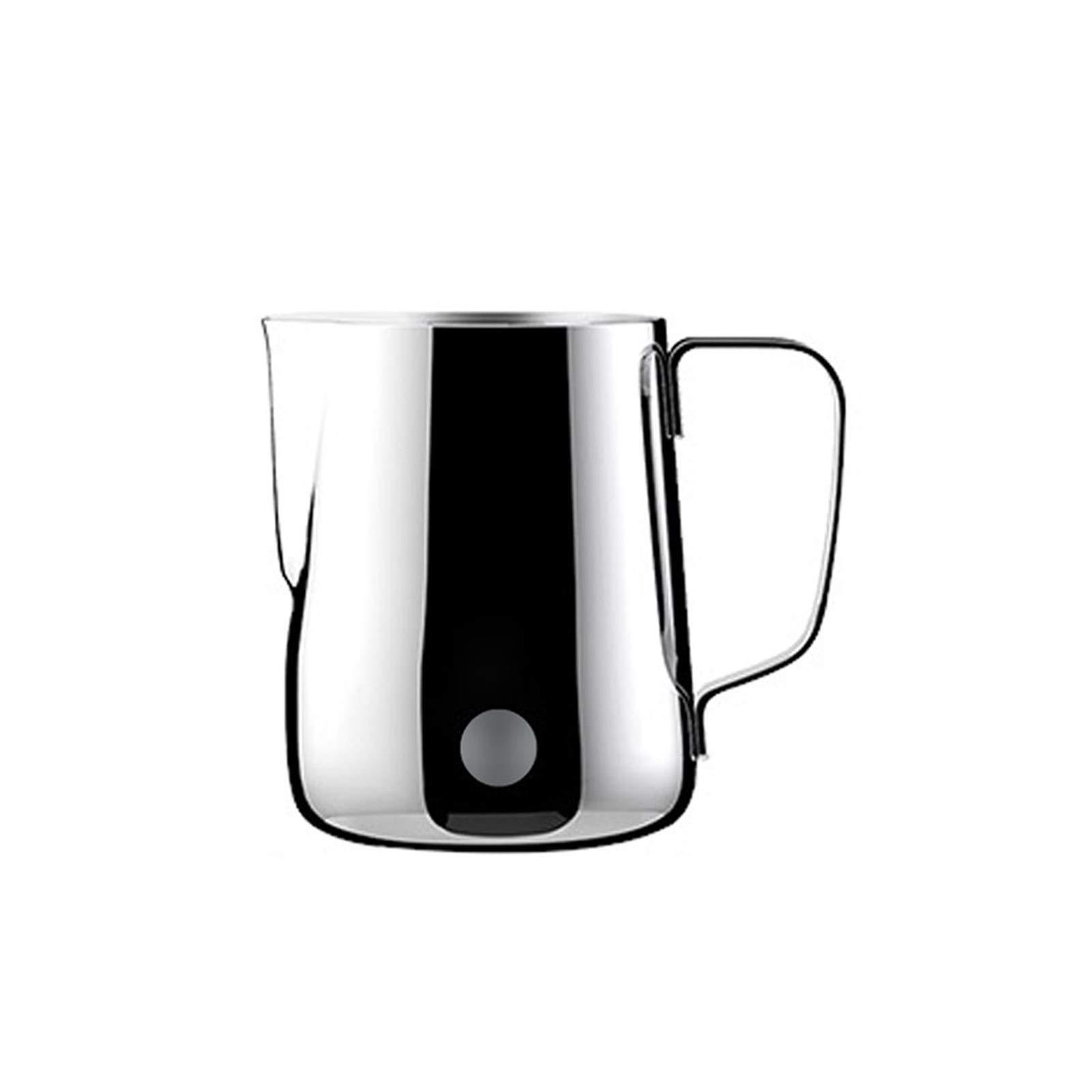 Pot À Lait Lait Expresso Mousse Pichet en Acier Inoxydable Pichet Café Lait Coffee Tasse Coupe 350ml 600ml Miroir Fini Cappuccino Latte Pichet à Lait (Size : 600ml)