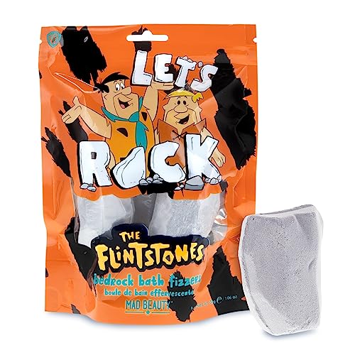 Flinstones Bedrock Bath Fizzers bombe de bain enfant et galet effervescent coloré