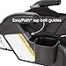 Diono Connect3 R Backless Booster Pack of 2, Slim Fit 3-Across in Many Mid-Sized Sedans and SUVs, for Children from 40-120 lbs., Lightweight with Cupholder, Black Storm