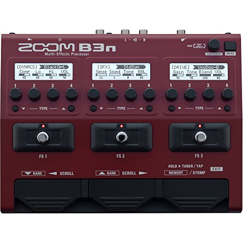 image for Photo Savings Zoom B3n Multi-Effects Processor for Bassists Bundle wit