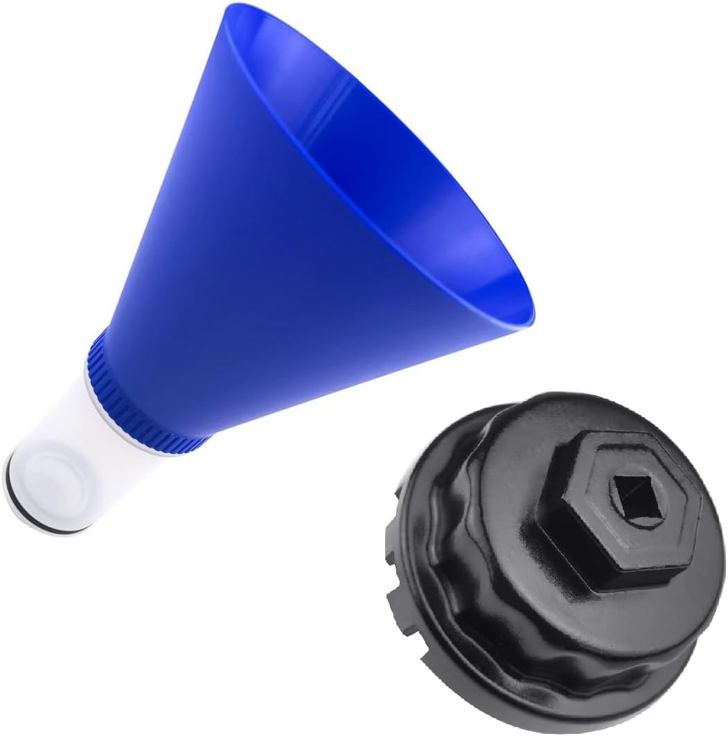 oil funnel & oil filter wrench for toyota