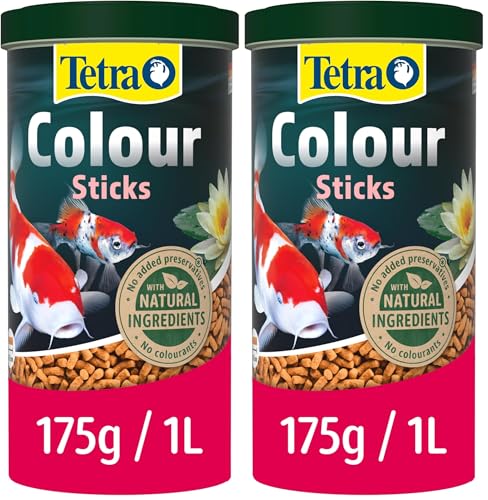 Tetra Pond Colour Sticks - Fischfutter für Teichfische, für natürliche Farbenpracht und klares Wasser...