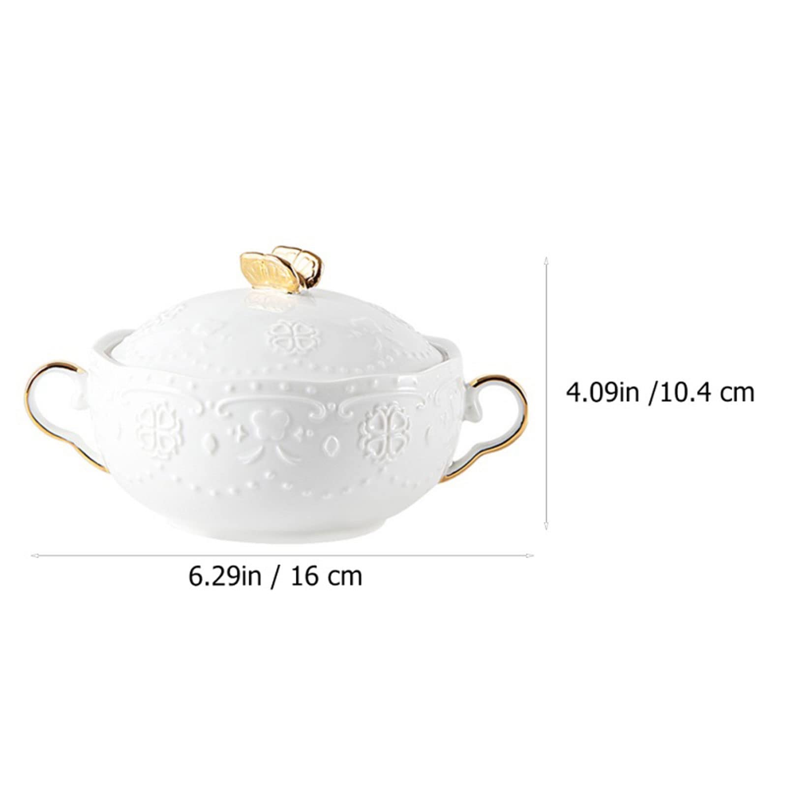 Garnek, miski na zupę Miska Ceramiczne uchwyty do cebuli Piekarnik do płatków śniadaniowych Makaron z białych owoców Garnek na sałatkę Ramyun Zapiekanka
