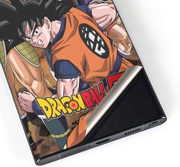 Vista 43 de Skinit Calcomanía para teléfono compatible con Galaxy S23 Ultra, diseño de retrato con licencia oficial de Dragon Ball Z Vegeta Negro - DRGNBZ17