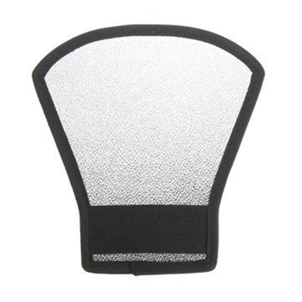 Mini Flash Diffuser Card, Silver White Reflector for DSLR Camera Photography-picture-37