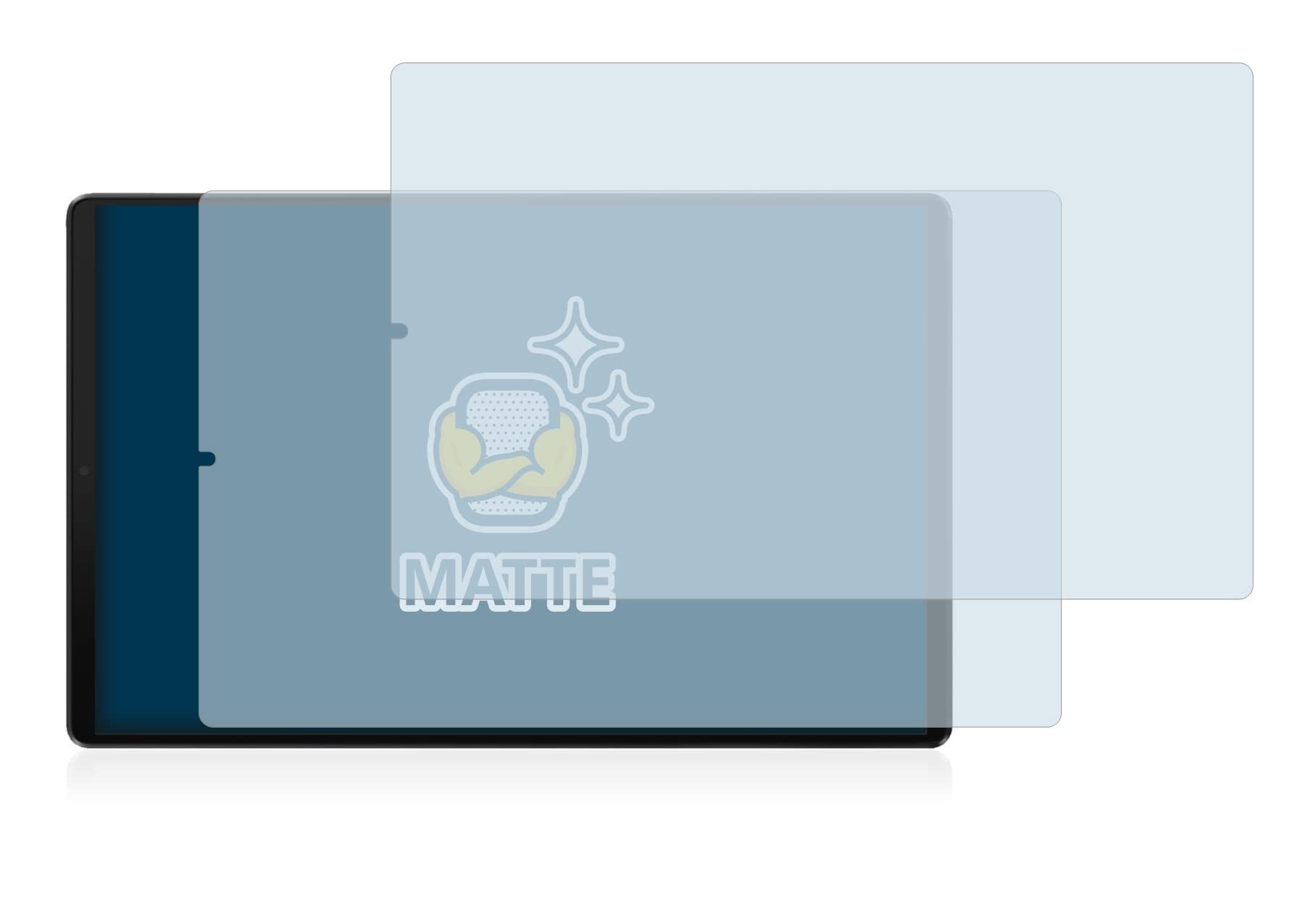 Protezione Schermo Anti Graffio Brotect Pellicola Protettiva Opaca Per Lenovo SmartTab M10 Plus (2a Gen.) Pellicola Protettiva Anti-Riflesso (2 Pezzi Pellicola Antiriflesso Lenovo Tablet