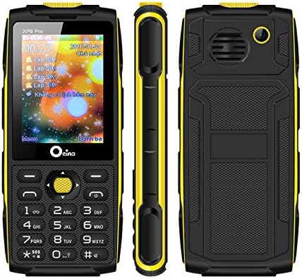 UNIWA Unlocked GSM Phone, 4 SIM Card Senior Mobile Phone Emergency Phone with SOS Button, Large Keypad, Camera, FM Radio, Recorder and Flashlight for Kids & Seniors