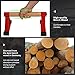 Wood push up bars Parallettes bars Anti-slip Handstand Bars for Calisthenics, Fitness, Floor workouts Solid Wood with Sturdy Metal Bracket, Support 500 lbs