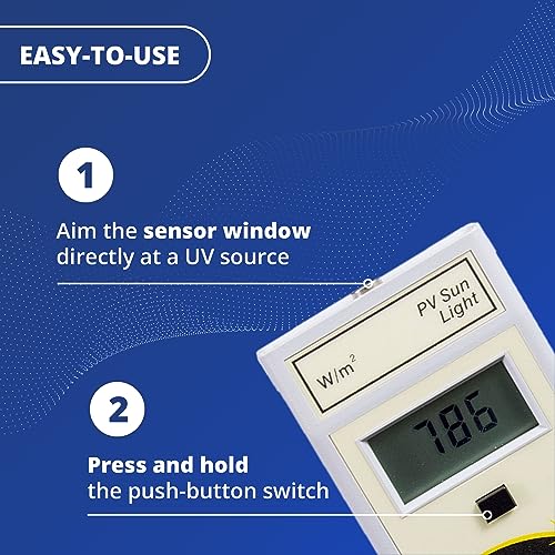 Solarmètre Modèle 10.0 Global Solar Power Meter mesure 400-1100 nm - 3