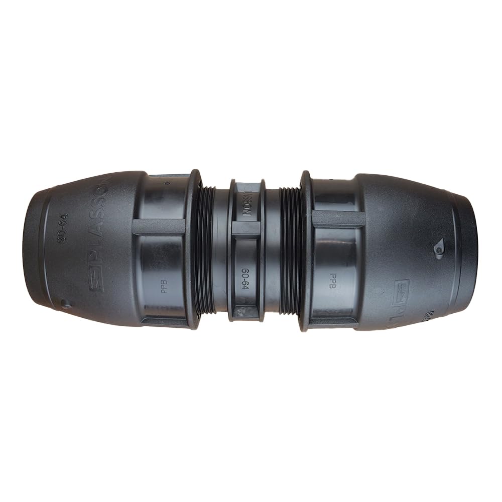 Plasson – Accesorios de HDPE Plasson a presión – Manguito de reparación universal URC Ø60 a 64 – Plasson