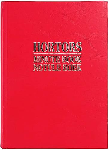 200 Pages Minute Book, Red
