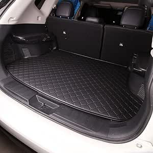 Car Leather Boot Liner Mats for Hyundai Tucson Hybrid/Plug-in Hybrid ...