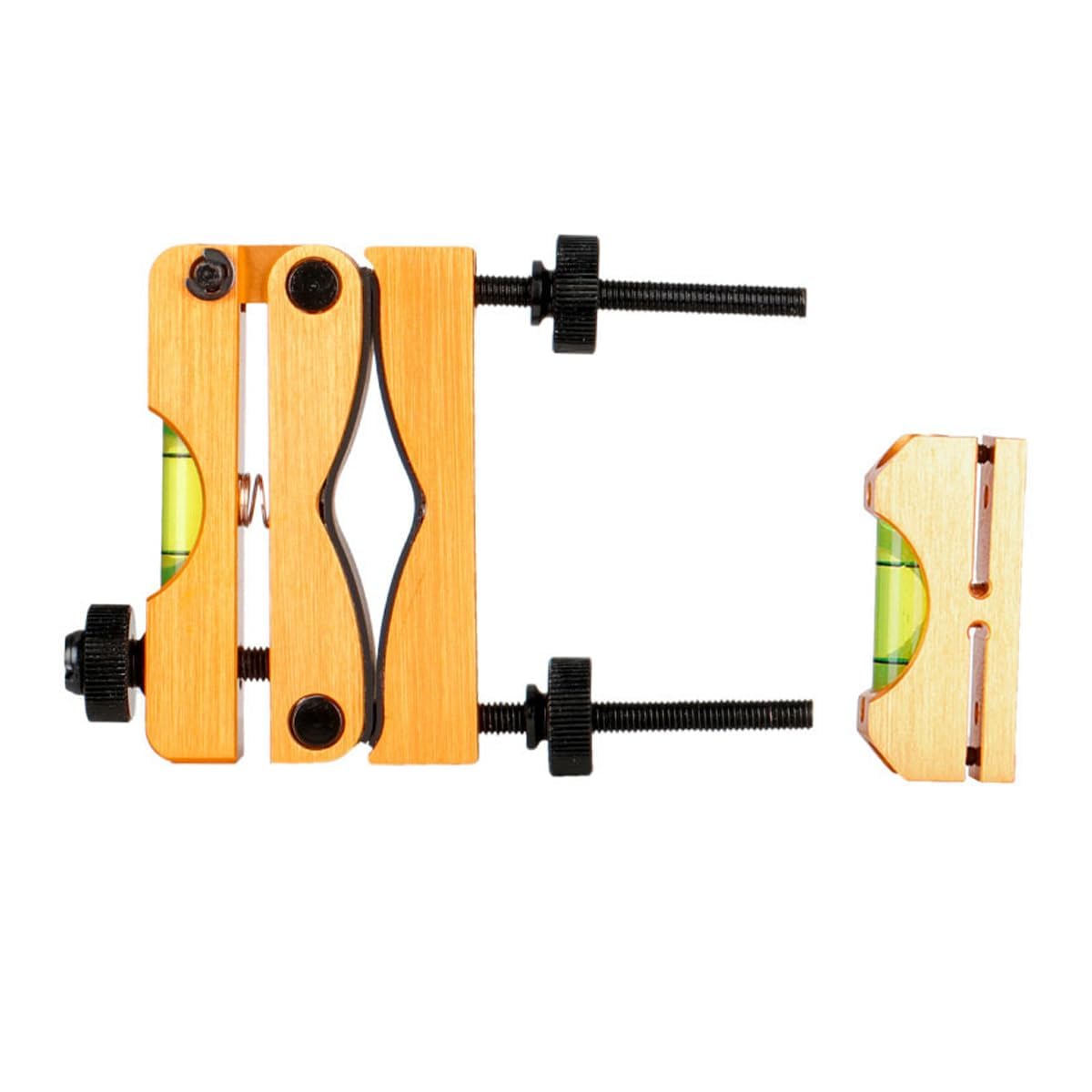 Namvo System poziomowania siatki ze stopu aluminium zestaw do poziomowania uniwersalnego narzędzia wyrównującego do broni palnej Crosshair Barrel Clamp Fit Konserwacja Montaż Inżynieria Con