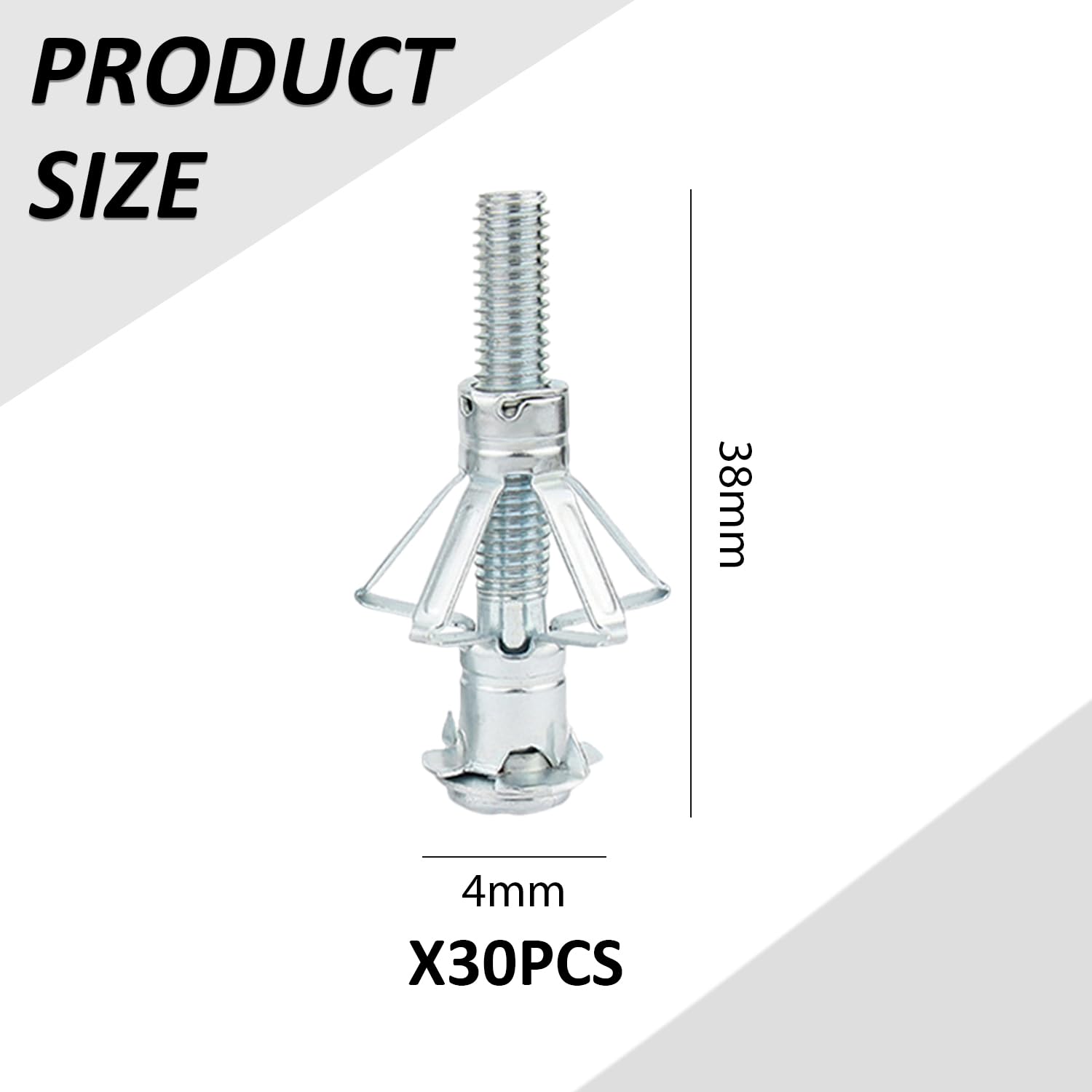 25 Set Tasselli M8 M12 Con Viti | Per Muri, Cartongesso E Mattone