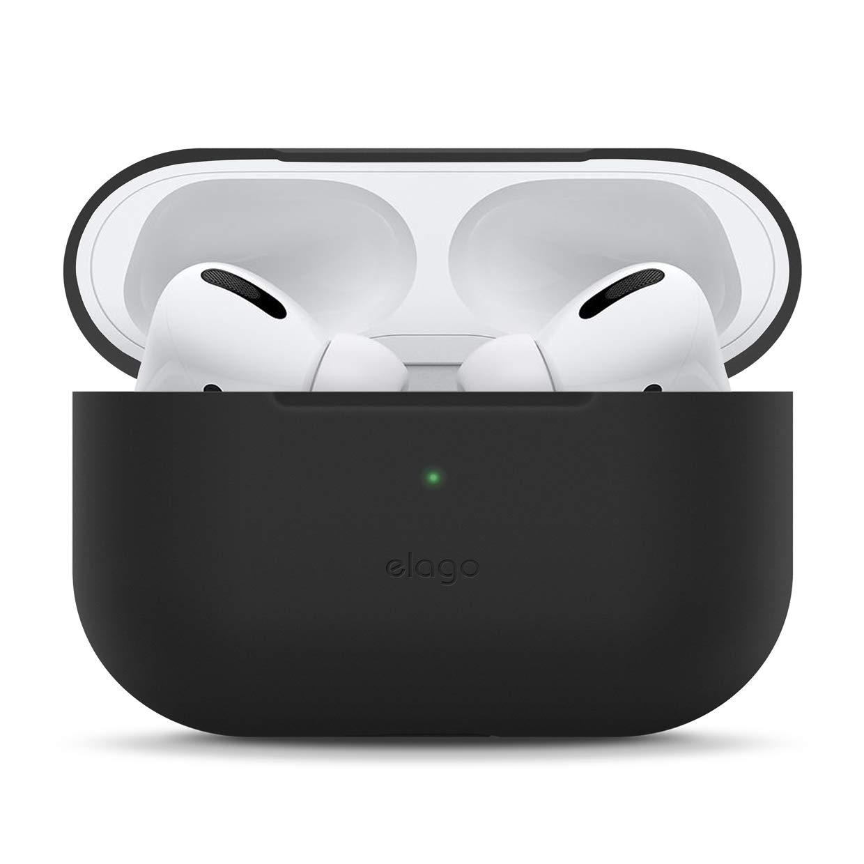 Elago Basic Slim Case for Apple Airpods Pro - Black, EAPPSM-BA-BK, EAPSK-BA-BK, without Carabiner